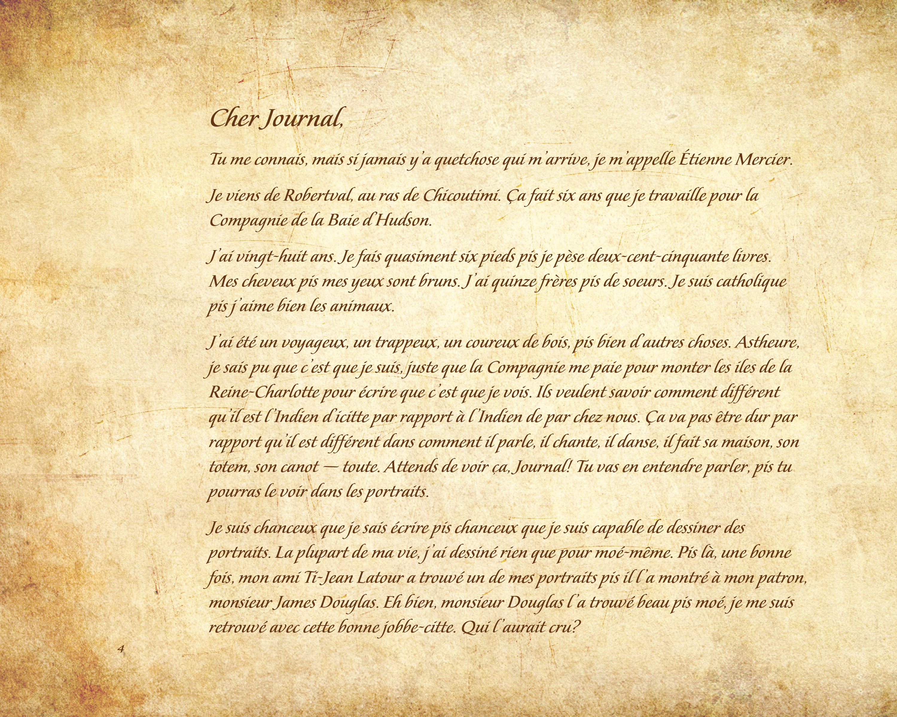 Le Journal d'Étienne Mercier